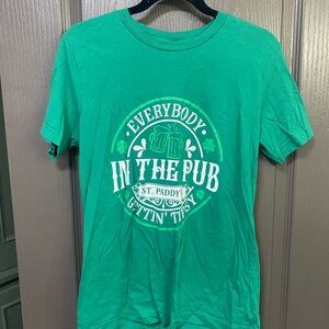 Bella Canvas Green Graphic Tee